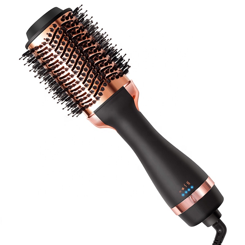 CE certified Professional Hot hair brush Hair dryer Comb 2021 Hot air brush shaper One-step hair dryer and Fluffy