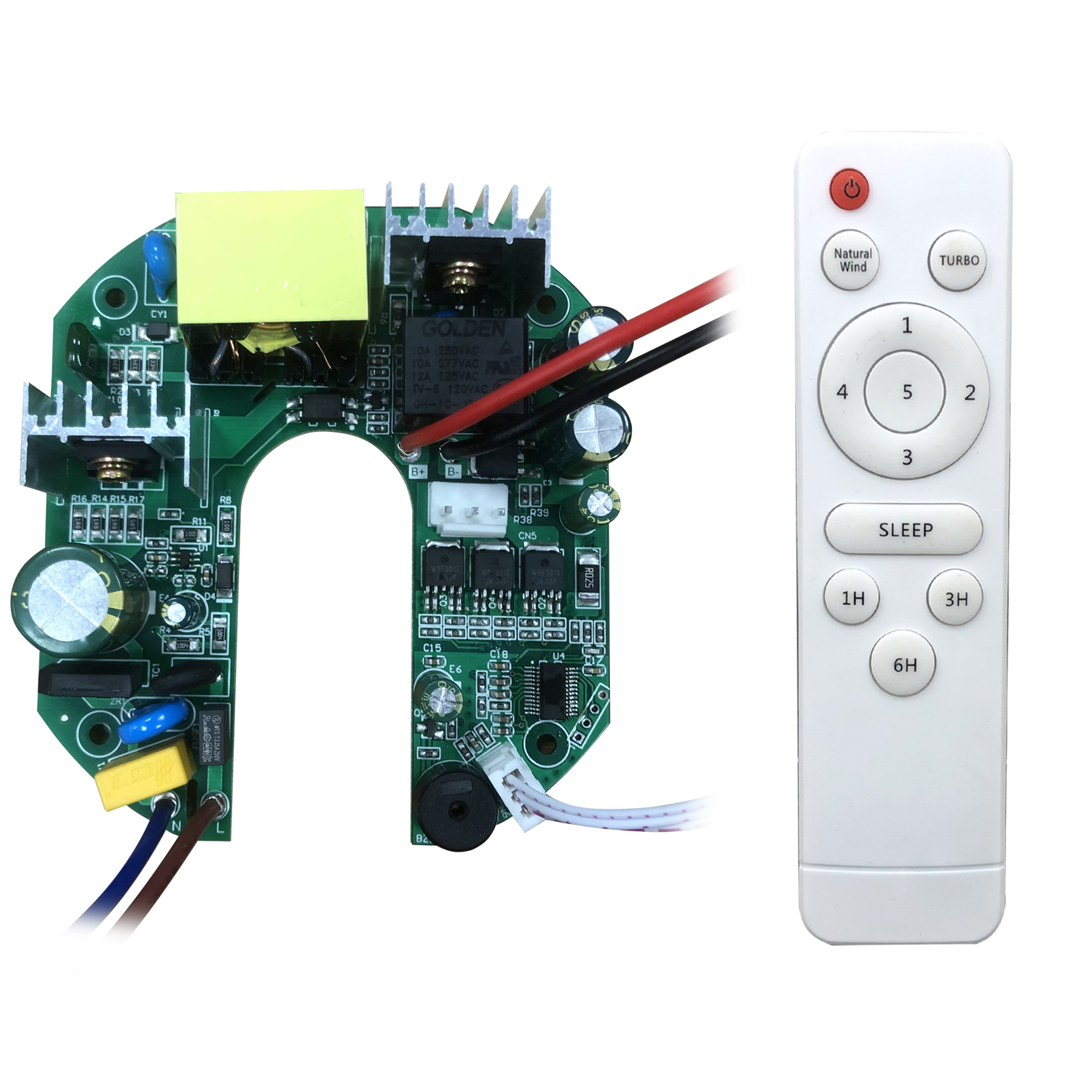 Контроллер потолочного вентилятора печатная плата 60 Вт AC DC Kit пульт дистанционного управления bldc плата контроллера потолочного вентилятора