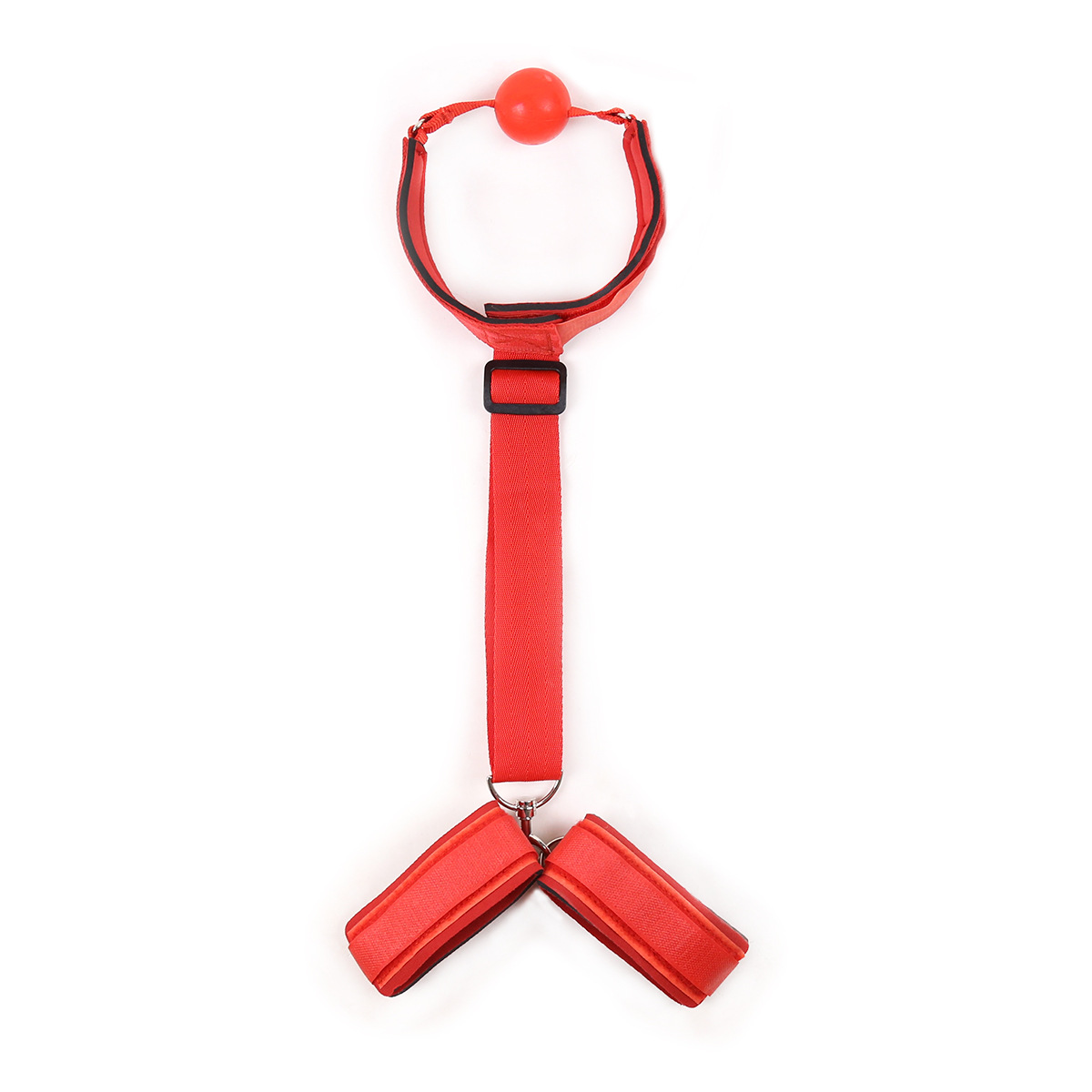 Adult erotic SM products with mouth plug backhand buckle bundled backhand buckle Flirtatious sex toys for couples