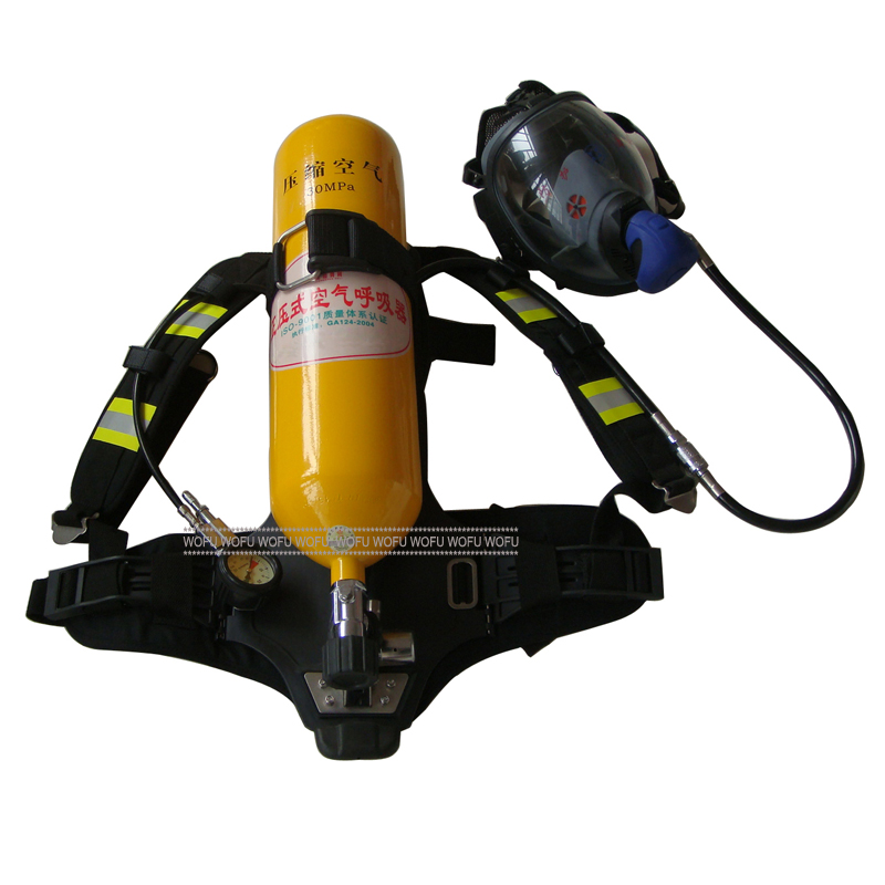 Самоспрессованный дыхательный аппарат SCBA из углеродистой стали 5ltr caba