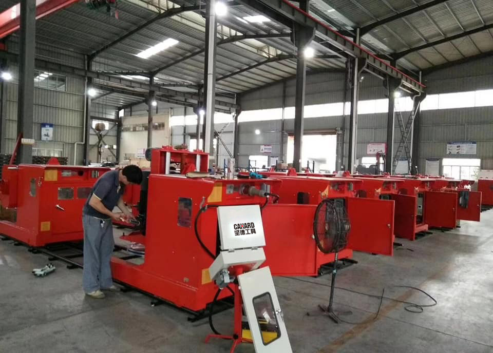 Higher Efficiency Factory Power 55 KW Diamond Wire Saw Machine for Quarry Stone Cutting