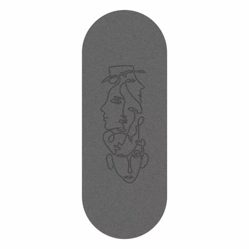 Private Label Oval 5mm Thick Yoga Mats Premium Nature Rubber Product