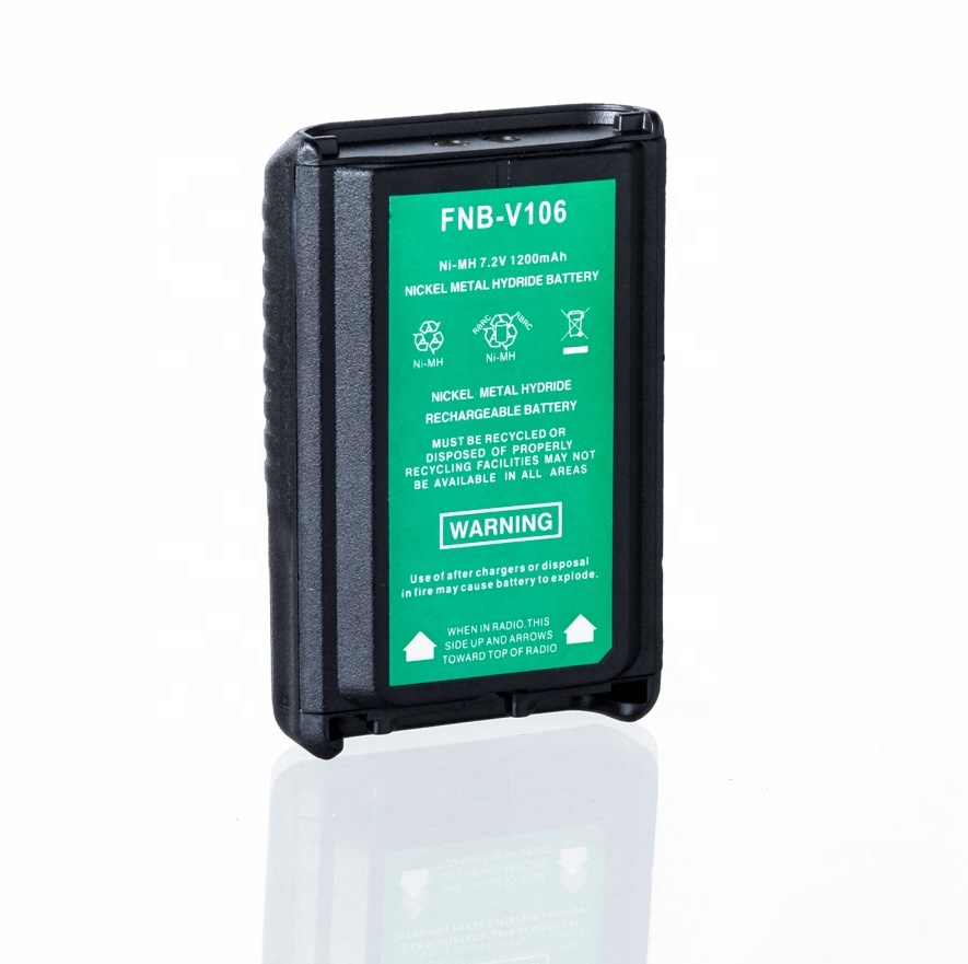 Горячая продажа Ni-MH 7,2 V 1200mAh Li-Ion 7,4 V 2200mAh аккумуляторная батарея FNB-104LI FNB-V106 для Walkie Talkie VERTEX VX-228/230/231