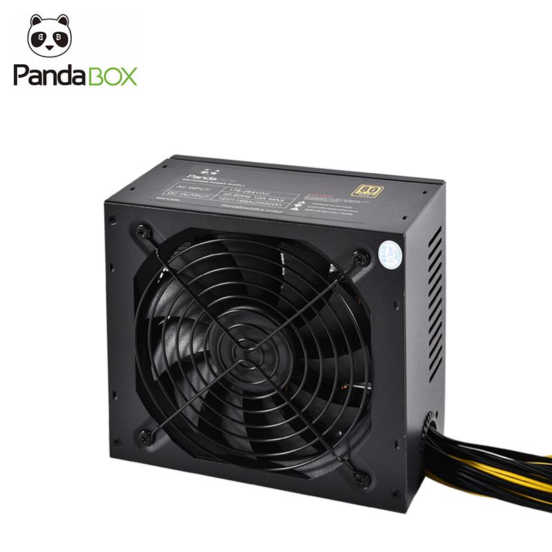 Оптовая продажа с фабрики 4U 6pin * 10 блок питания 1600W 1800W 2000w бытовой бесшумный вентилятор PSU GPU платформа блок питания