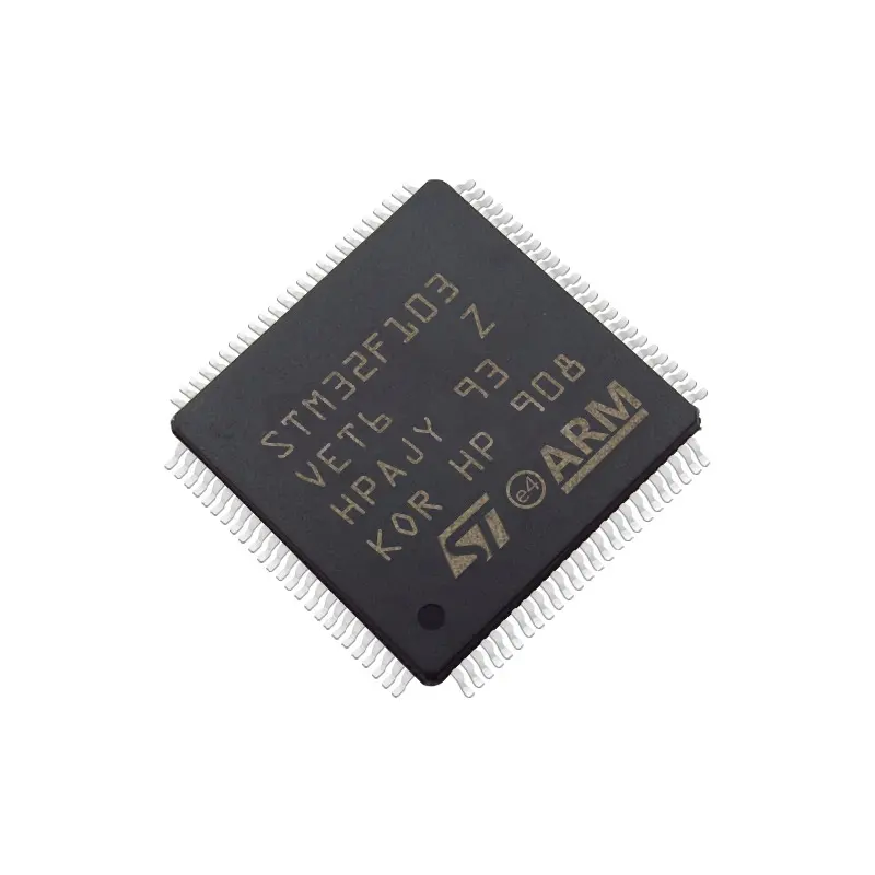 STM32F103VET6 LQFP100 новые оригинальные электронные компоненты MCU микроконтроллер интегральные схемы STM32F103VET6
