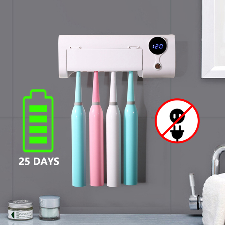Portable High Efficiency Endurance Ultraviolet Light Uv Toothbrush Sterilizer