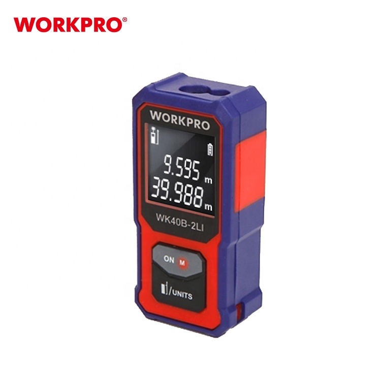 WORKPRO 135FT/40 м перезаряжаемый лазерный дальномер