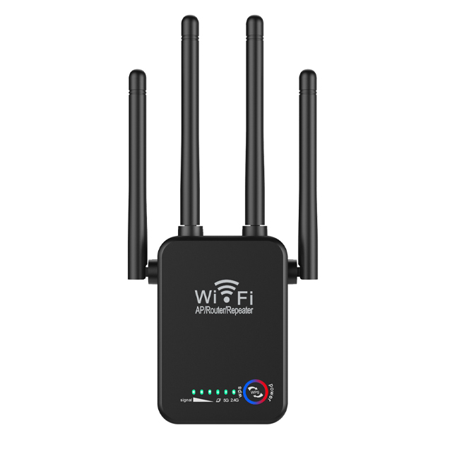 1200 Мбит/с, повторитель Wi-Fi, двухдиапазонный усилитель сигнала Wi-Fi, 4 антенны, повторитель Wi-Fi, 1200 Мбит/с, 4g, расширитель диапазона