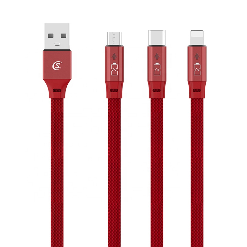 Умный светодиодный USB-кабель с автоматическим выключением 2,4 А
