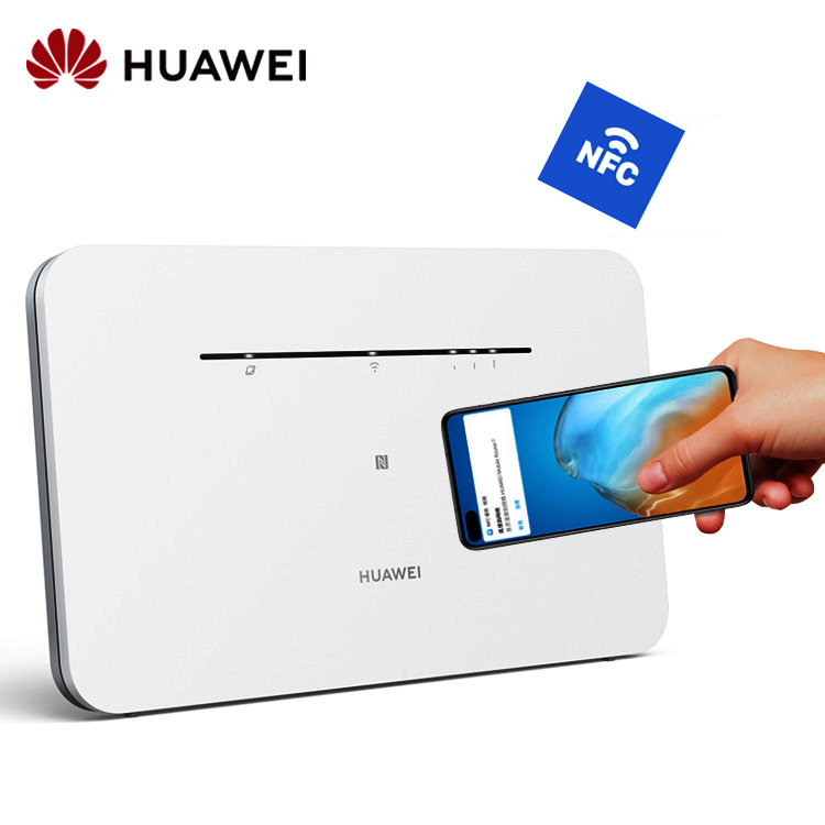 Huawei мобильный маршрутизатор 4G Wi-Fi беспроводной CPE маршрутизатор Wi-Fi B311B B311B-853 Cat4 Cat 4 слот для карт Nano Sim точка доступа NFC 4 аппарат не привязан к оператору сотовой связи из хлорированного полиэтилена