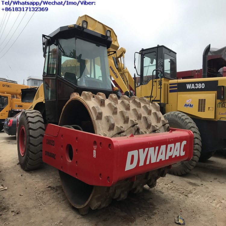 Вибрационный дорожный каток Dynapac CA602D, 20 тонн, в хорошем рабочем состоянии