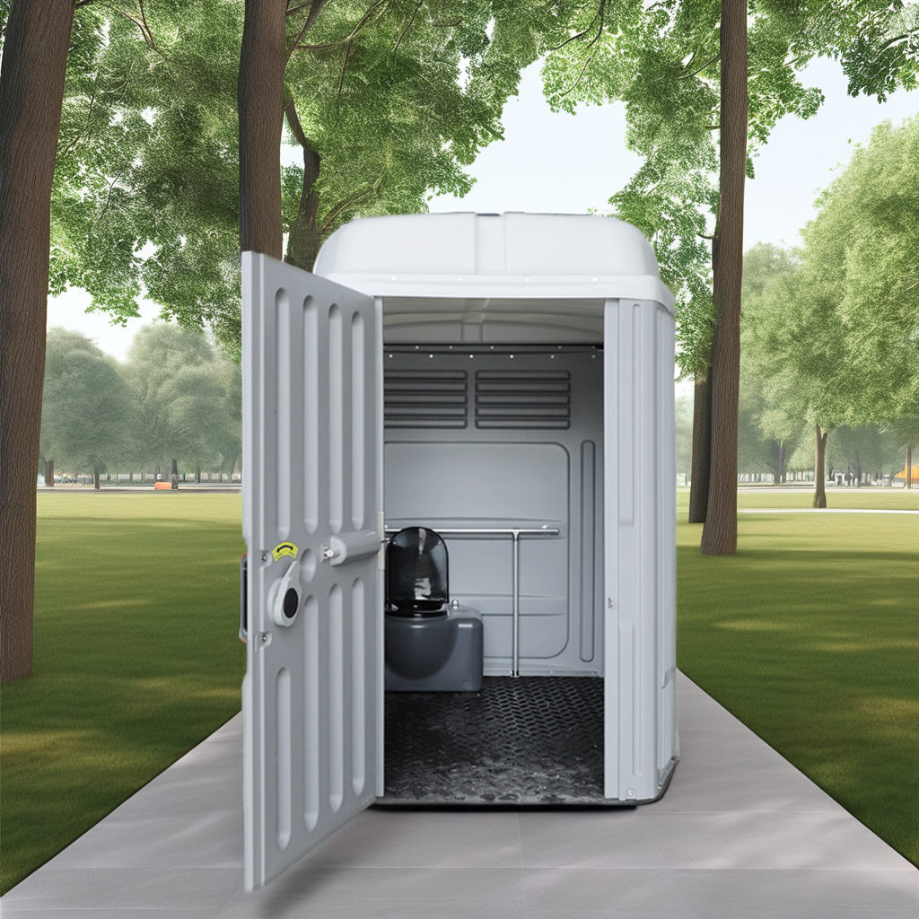 Toppla mobile public toilet single portable wc toilet ADA compliant wheelchair portable handicap toilet