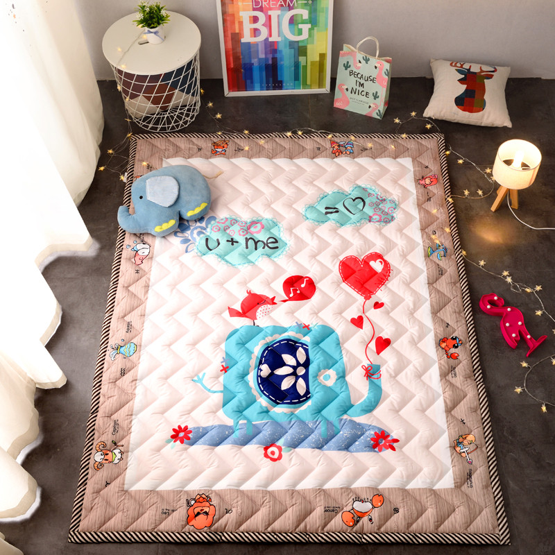 Baby Play Mat Safety Cartoon Baby Mat Educational Children Carpet in the Nursery Climbing Pad Kids Rug Activities Games Toys