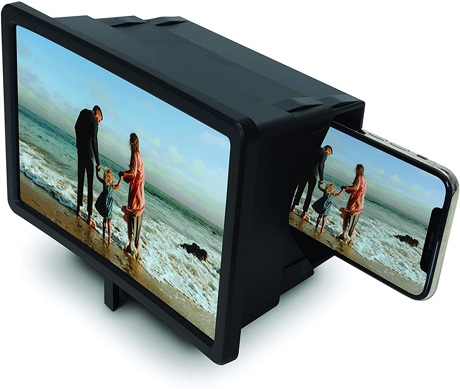Увеличитель экрана телефона 3D HD увеличитель усилитель портативный для фильмов, видео и игр, большой экран обзора Регулируемый сотовый телефон