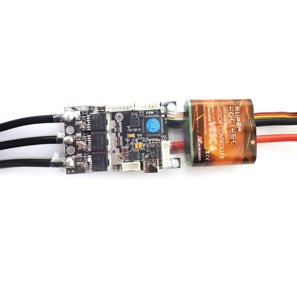 Maytech Новый суперфокус FOC ESC 50A на основе V6 для электрического Лонгборда DIY скейтборда робототехники роботов