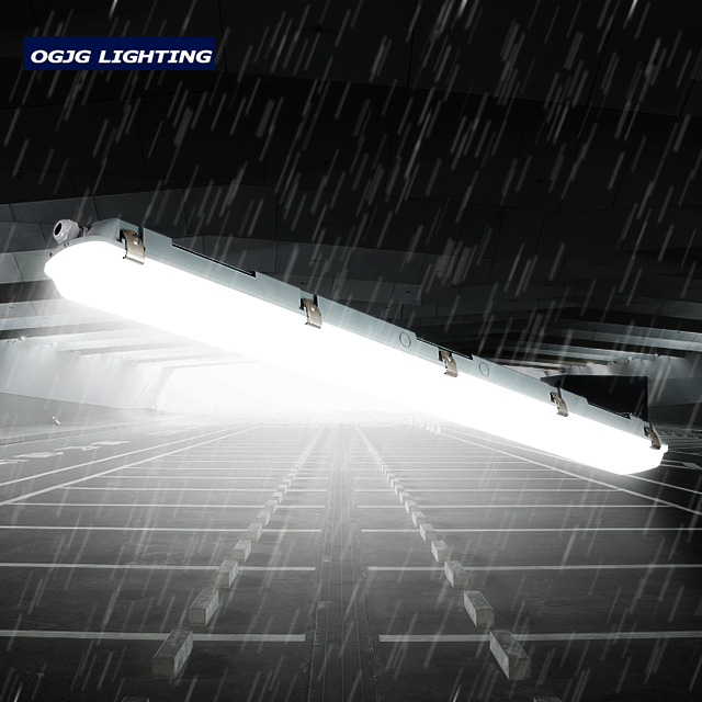 40w industrial triproof light 1200 mm ip65 motion sensor led vapor tight fixture led weatherproof triproof light fixture