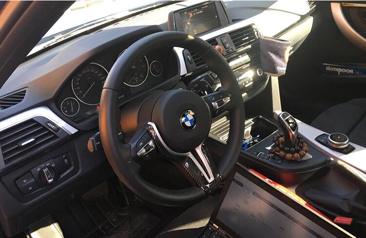 Сменные накладки на руль из углеродного волокна для BMW M2 M3 M4 M5 M6 M Performance