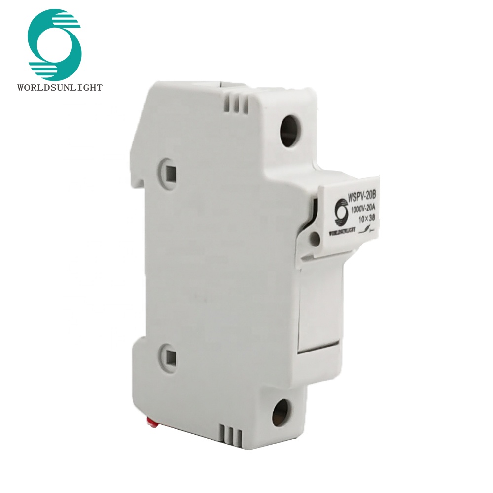 Солнечная фотоэлектрическая система WSPV-20B 1000V DC 20A 30A dc держатель предохранителя
