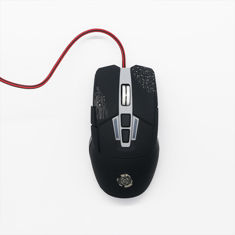 AIWO 2021 The Most Popular Ergonomic Colorful Breathing Light Computer USB Wired Optical Rgb Gaming Mouse Gamer