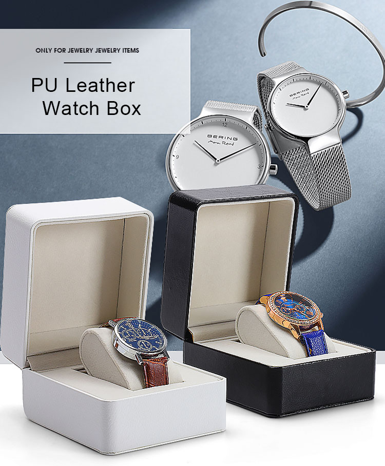 Luxury Custom Logo Watch Box Watch Gift Packaging Cases Hot-sale Watch Box