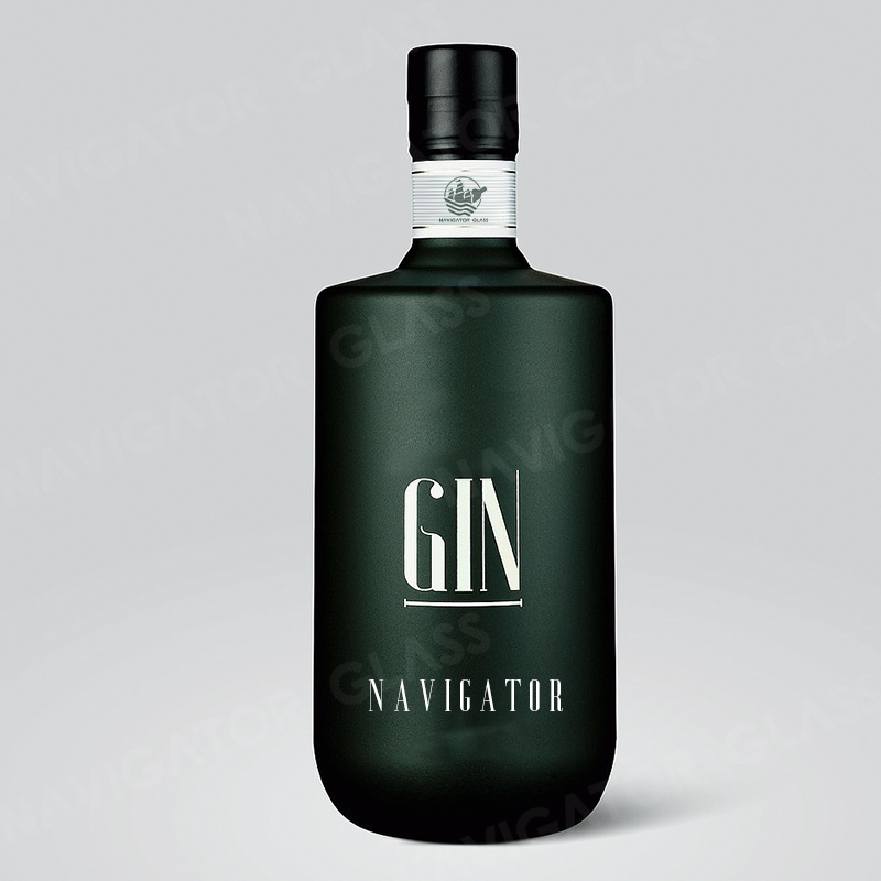 Chinese Manufacturer Glass Bottles For Spirit Beverages Frosted For Gin Vodka Tequila Whisky Brandy