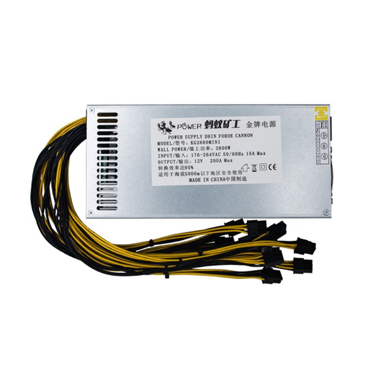 Antpower 2600w BITMAIN блок питания для ebang e10.1