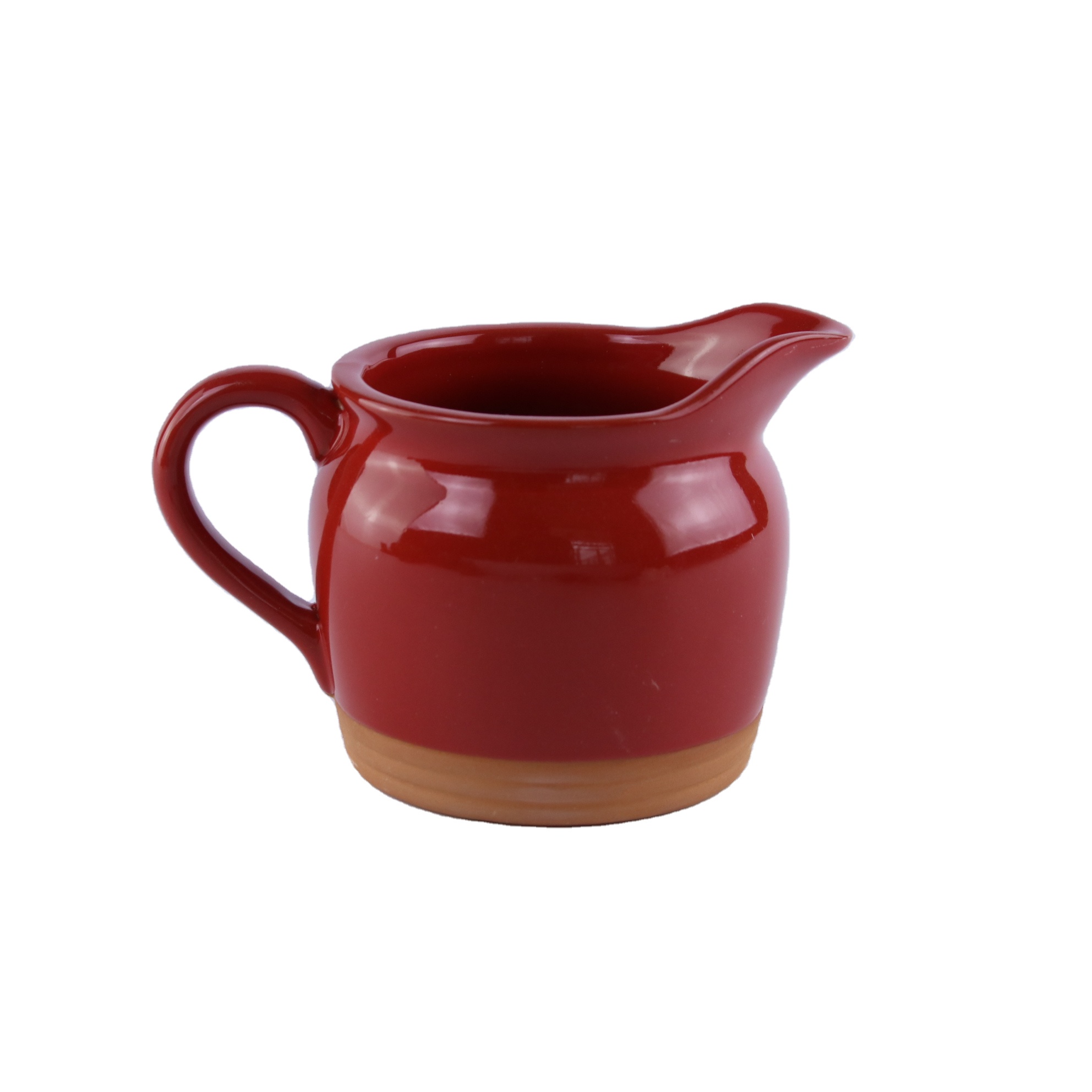 Wholesale Custom Ceramic Porcelain Terracotta stoneware glazed Creamer Coffee Milk Pitcher
