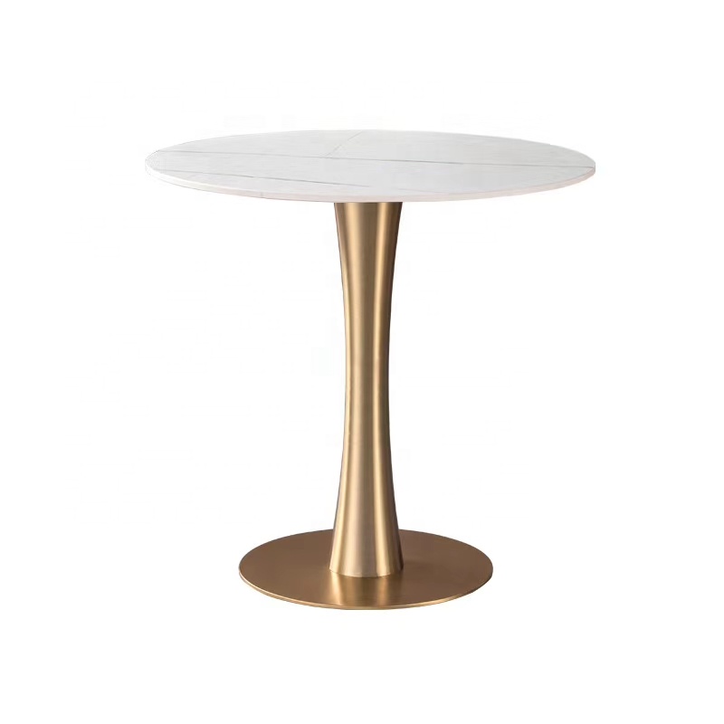 (SP-RT064) modern dining room furniture marble round coffee dining tables restaurant tables