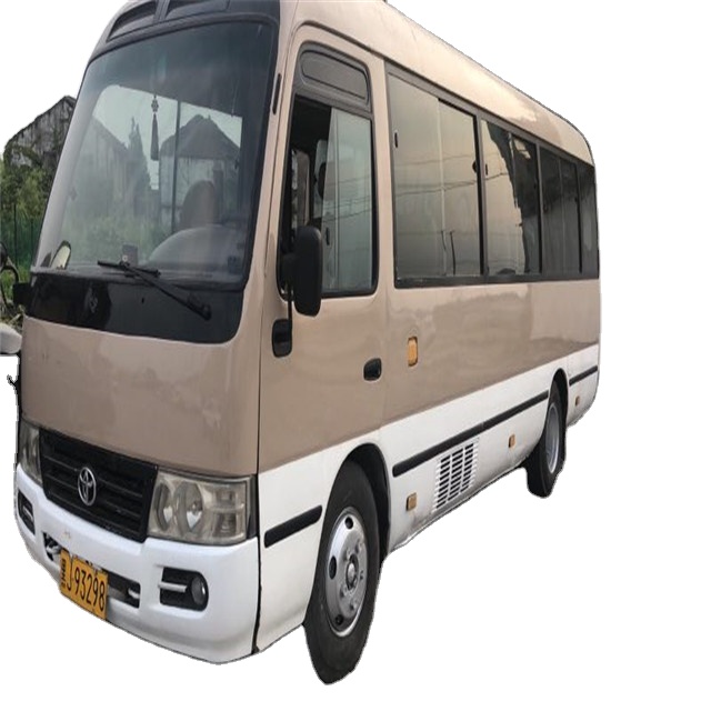 Подержанный автобус Toyota Coaster, 30 сидений, автобусный грузовик, автобус toyota hiace