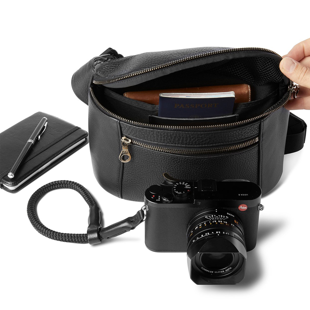 Wholesale PU Leather Outdoor Camera Shaped Lens Purse Bag Film Rolls Camera Pouch Canon Camera Bag