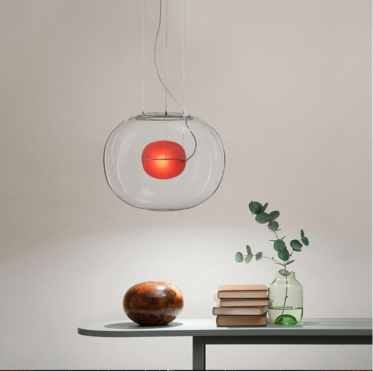 Factory direct personalized creative restaurant hotel living room bedroom available glass round LED chandeliers