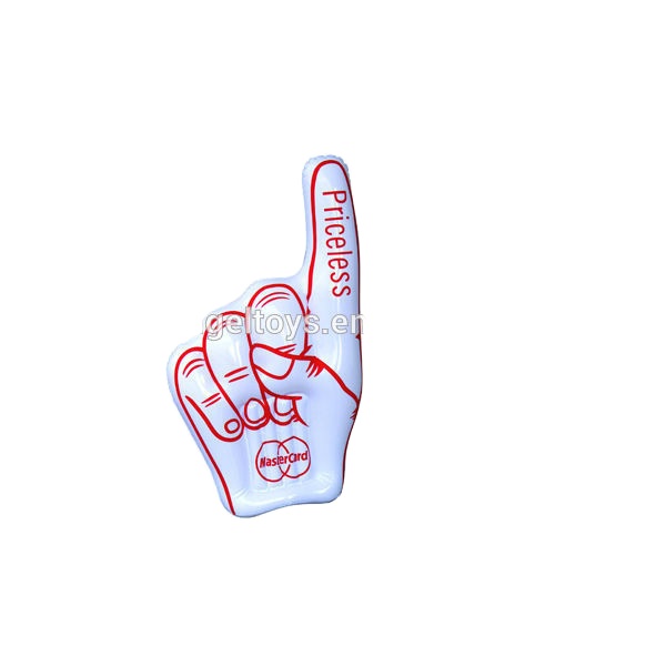inflatable cheering hand inflatable finger