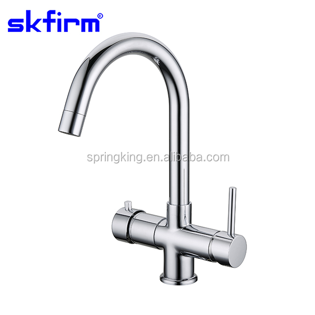 Смеситель для воды skfirm family, кухонный кран с фильтрованной водой, 5 отверстий, с холодным и горячим свечением