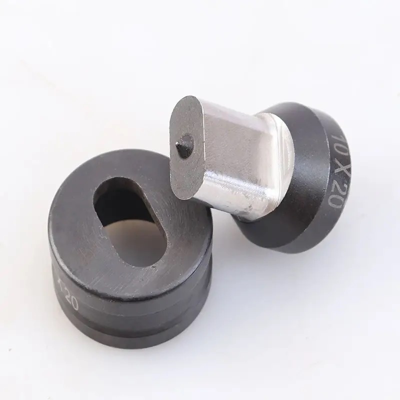 CH-60 Hydraulic Punching Mold 10*20mm with round Pattern Elliptical & Oval Dies Manual Punch Die