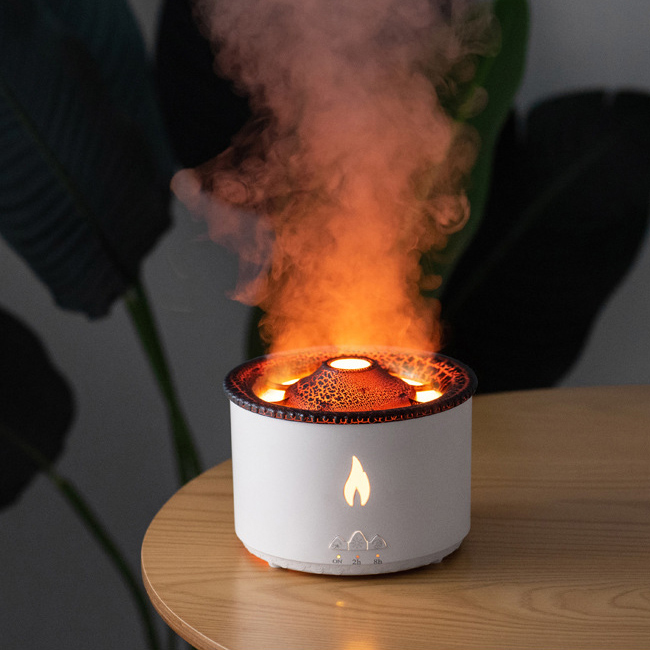 Новинка 2023, увлажнитель воздуха Flame Volcano, диффузор, ароматическое эфирное масло, умные увлажнители воздуха для большой комнаты, Прямая продажа с завода
