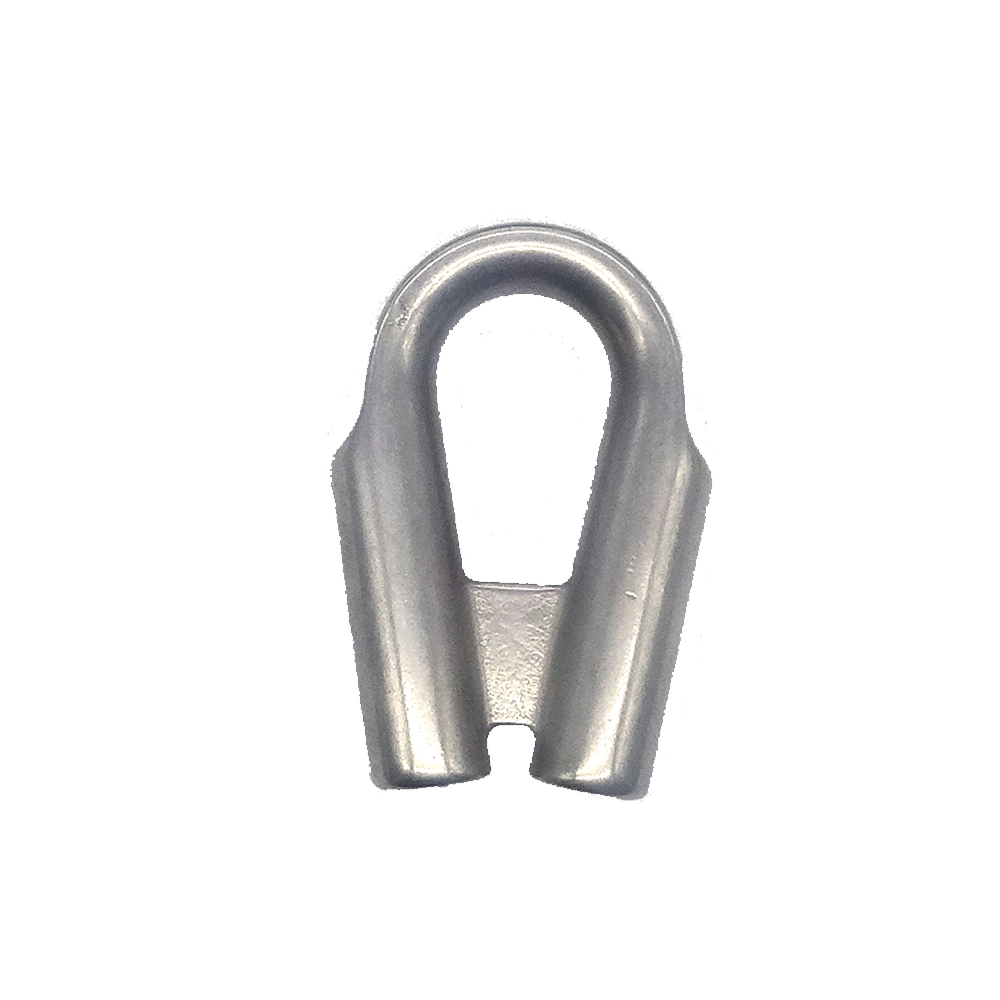 Thimble Cable Lug Heart Thimble Stainless Steel Tubular Thimble with Triangle