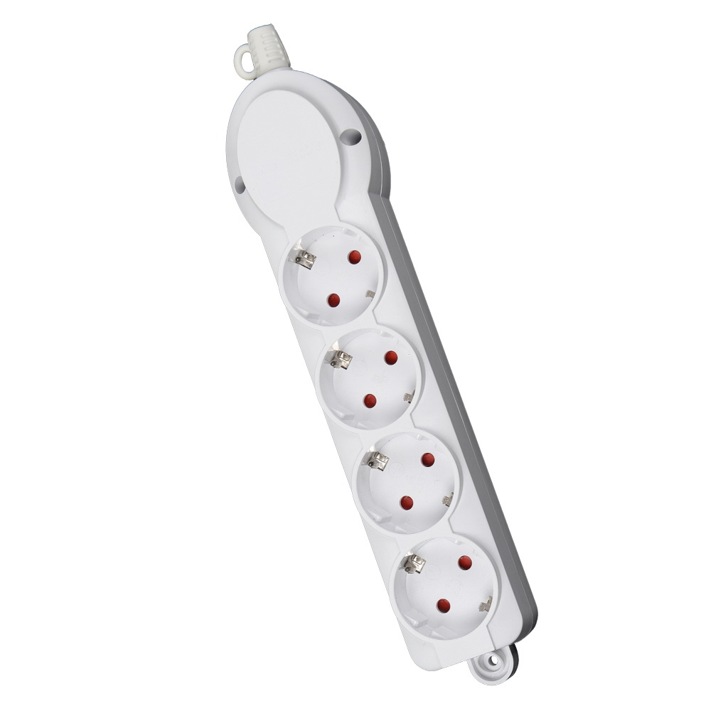 Excellent Quality Popular European Type 16a CE Power With 4 European Type Extension Power Strip Multiple Socket