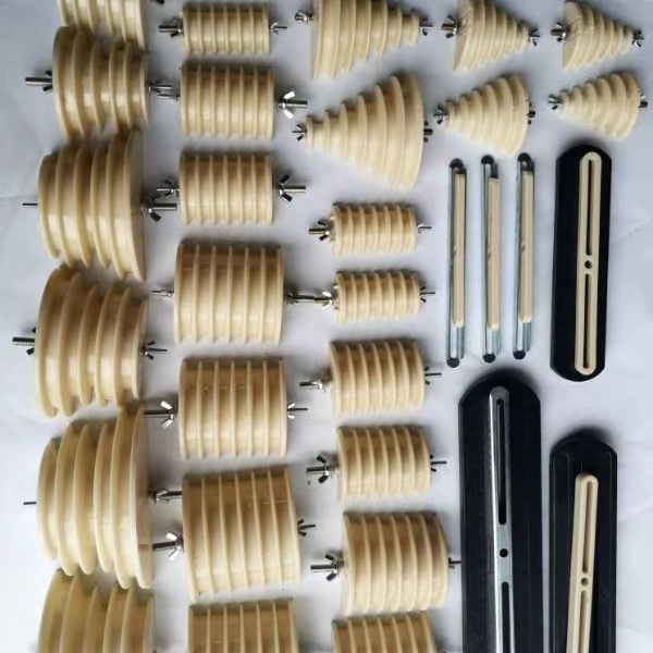 Winding machine moulds