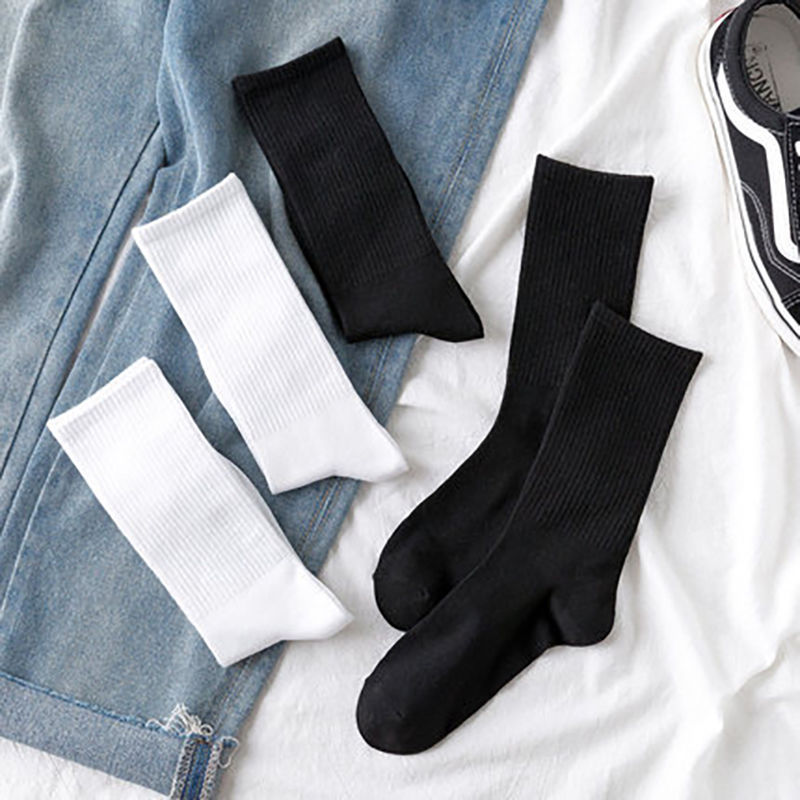 New pure color trend socks couple running sports socks in Europe and America plain color stocking unisex anklet