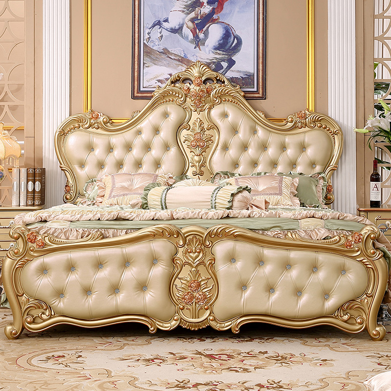 Классическая двуспальная кровать Golden royal