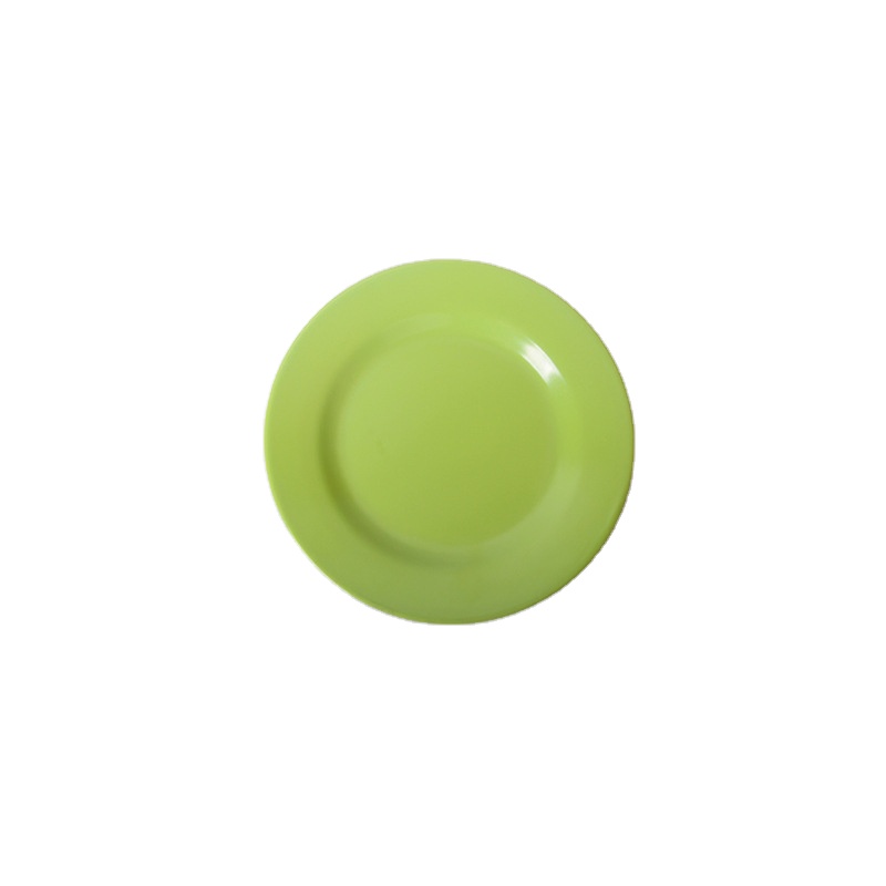 Factory Cotel Round Plate Restaurant School Canteen Plate Dinnerware Disc Melamine Dishes