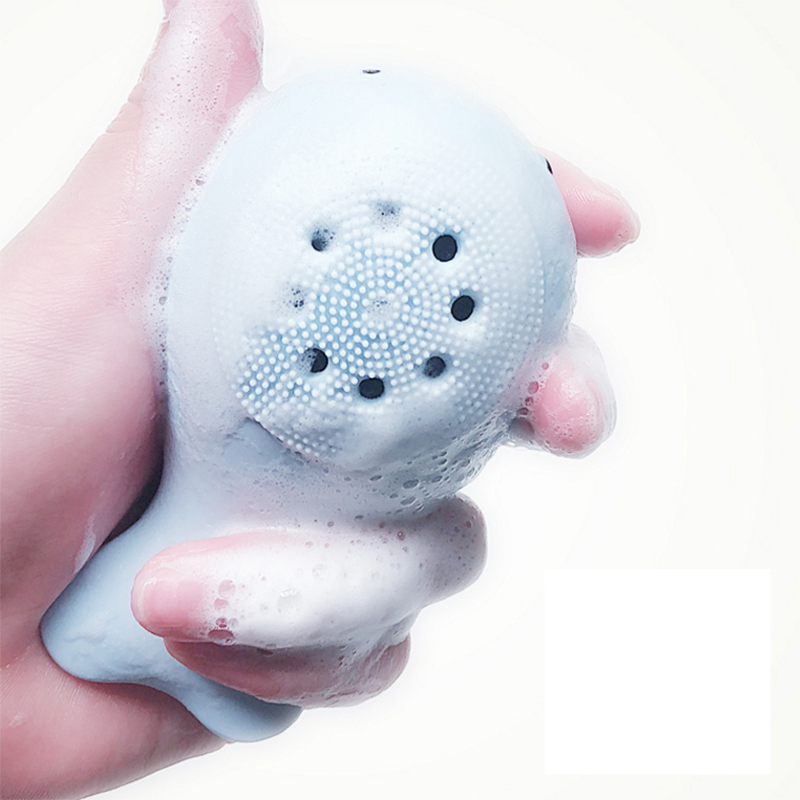 Кит Форма мытья лица Exfoliator массаж силиконовые Очищающая щетка для лица