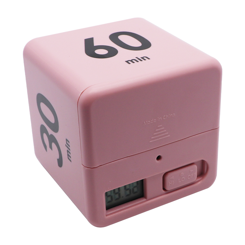 Cube Shape Digital Timer With Led Display