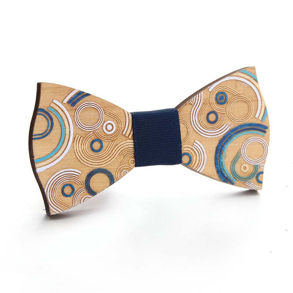 Hesiod Fine wooden bow tie Retro Style Business Wedding Suit Party african bow tie