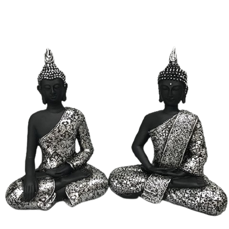 Оптовая продажа, домашний декор, статуя Budda, полирезиновая мини-статуя Budda, античная