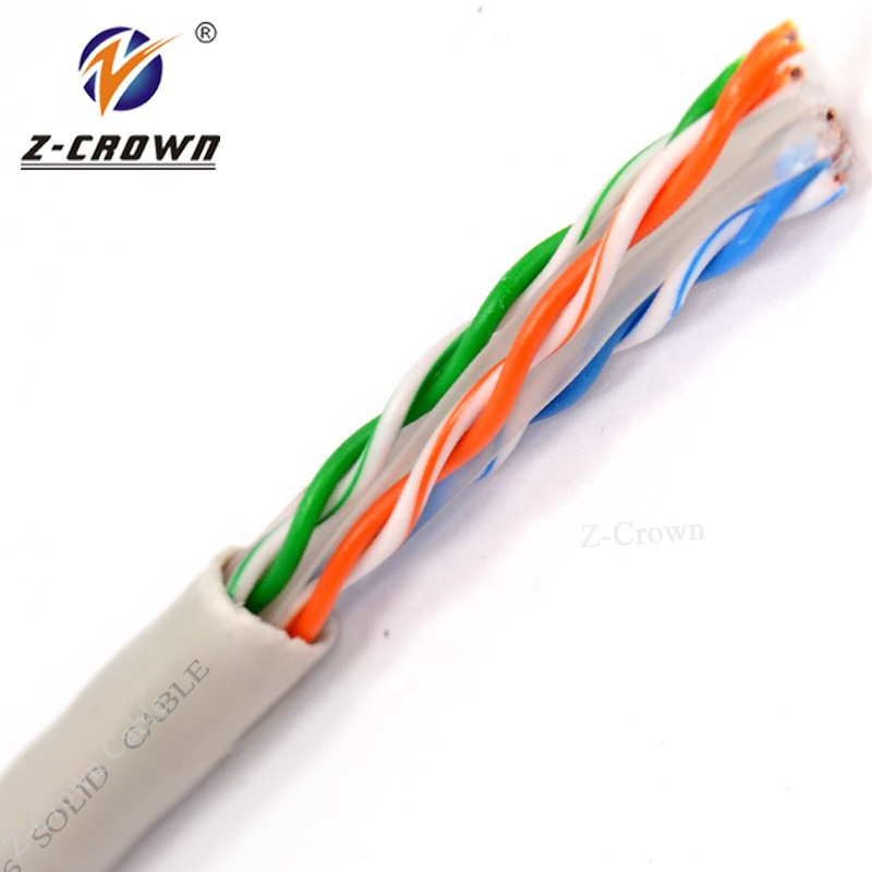 UTP 23AWG ftp сетевой Плетеный ethernet кабель 1/2/4/6/8/10/12 ядро оптического волокна