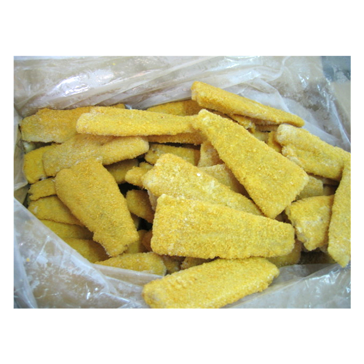 Филе рыбы Tempura, предварительно жареная лезвия