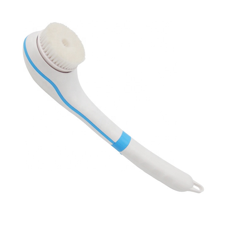 Electric Bath Brush USB Rechargeable 2 Speeds Rotating Waterproof Body Cleaning Brush Waterproof Body Massager Brush Hot