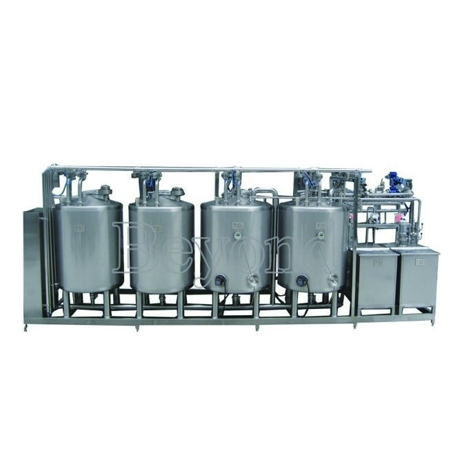 Best selling auto compensate the cip liquid level cip cleaning system for juices