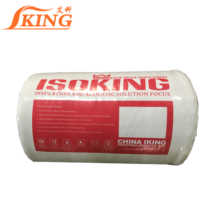 Rollo de lana de roca densidad 70 кг/м3 lana de roca